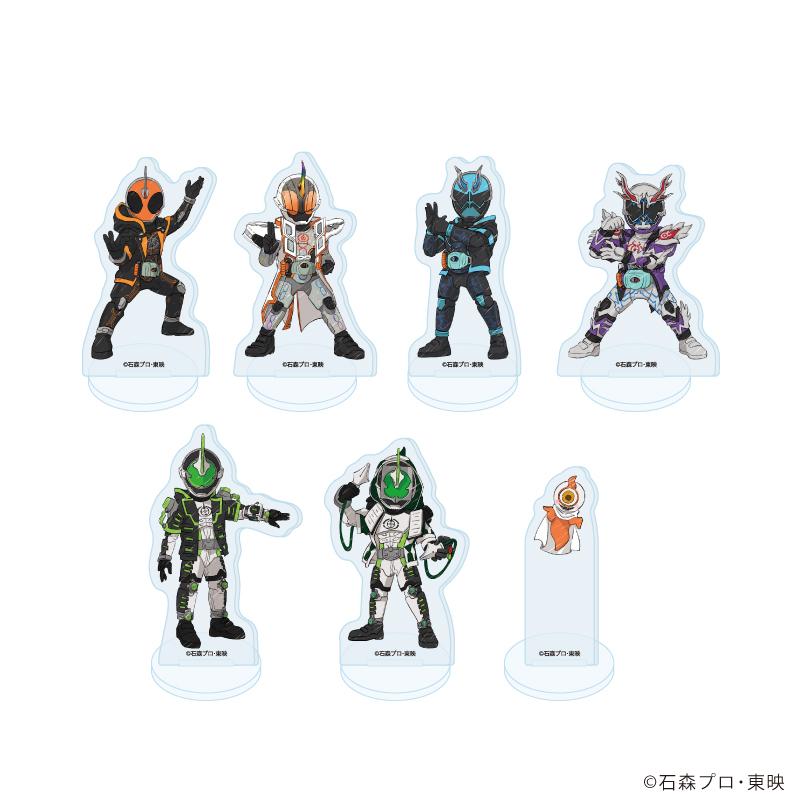 假面騎士Ghost 亞克力迷你立牌01/全套(共7種)(Graph Art插畫)【全套/7個裝】
