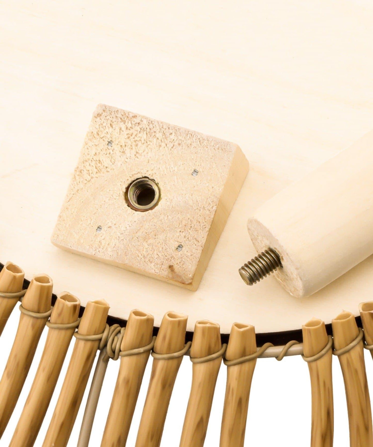 《WEB限定商品》脚付きPPラタンポットスタンド:L