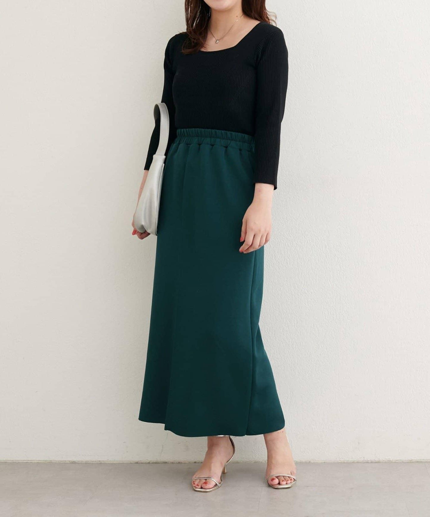 【natural couture】自裁剪修身半身裙