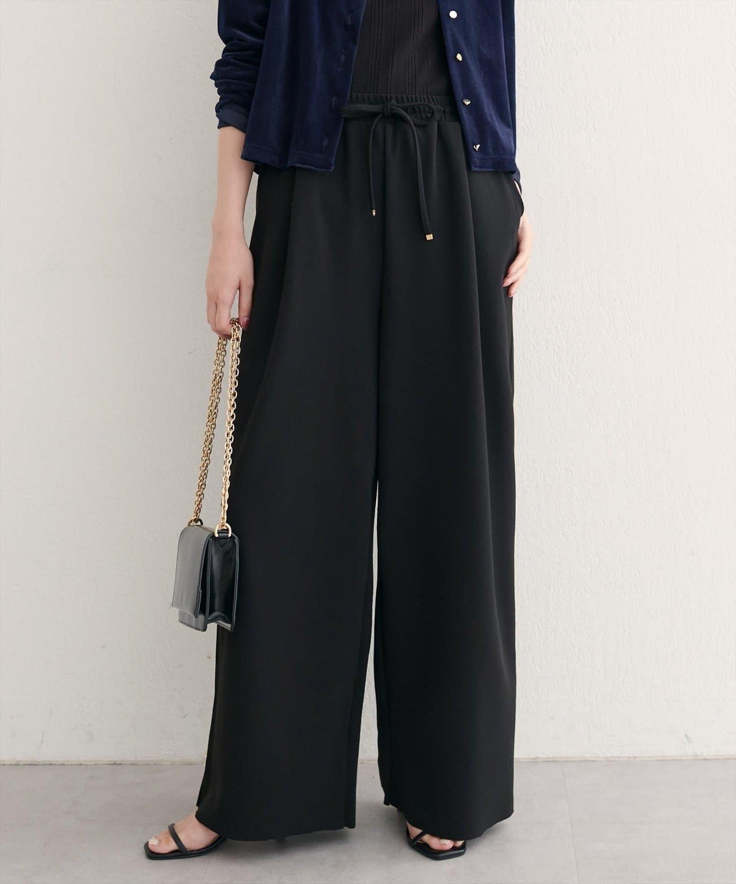 【natural couture】自裁剪彈力休閒褲