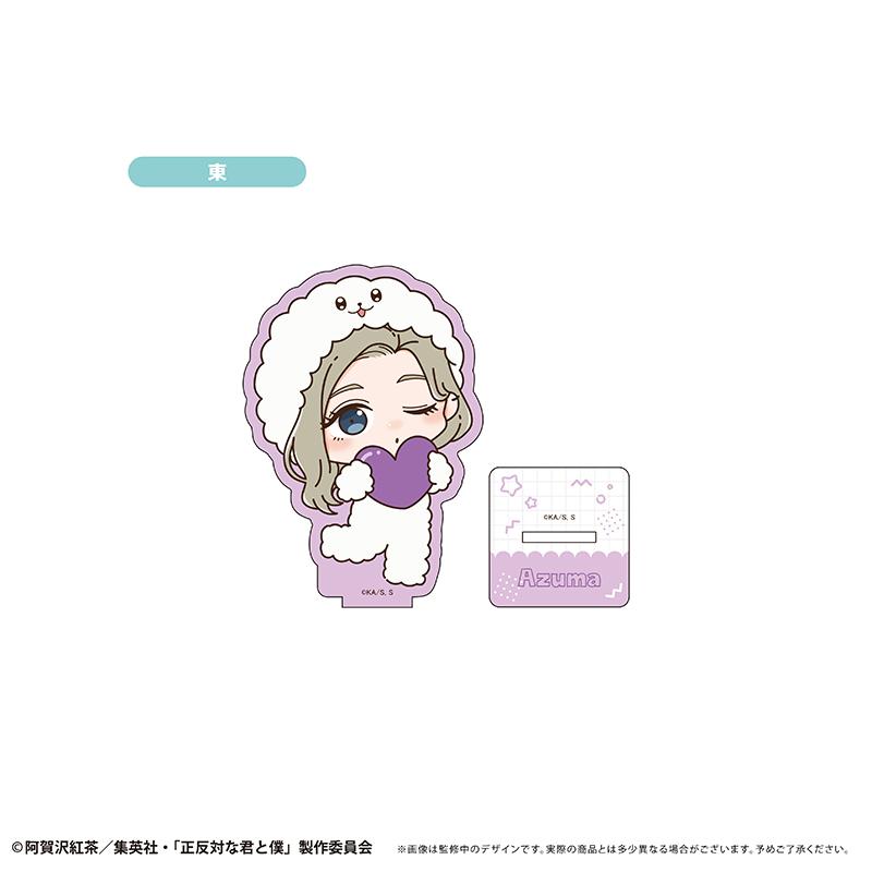 正反對的你與我_迷你角色亞克力立牌 雪人ver. 東
