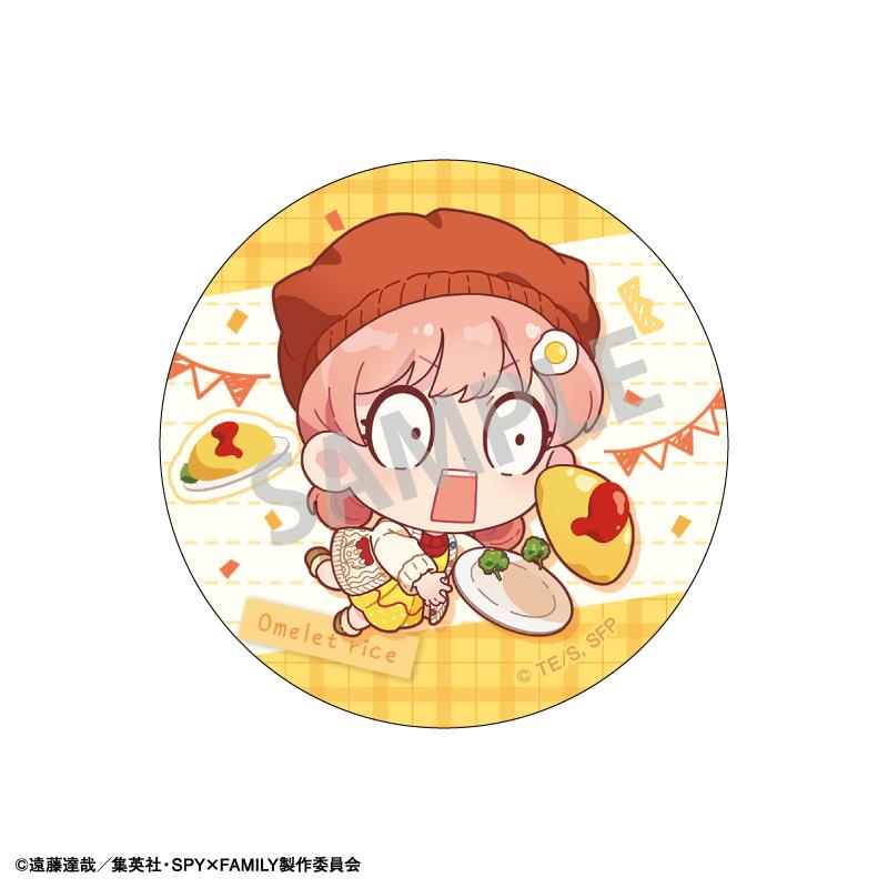 《間諜過家家》_徽章盲盒/美食主題插畫 【BOX/6個裝】