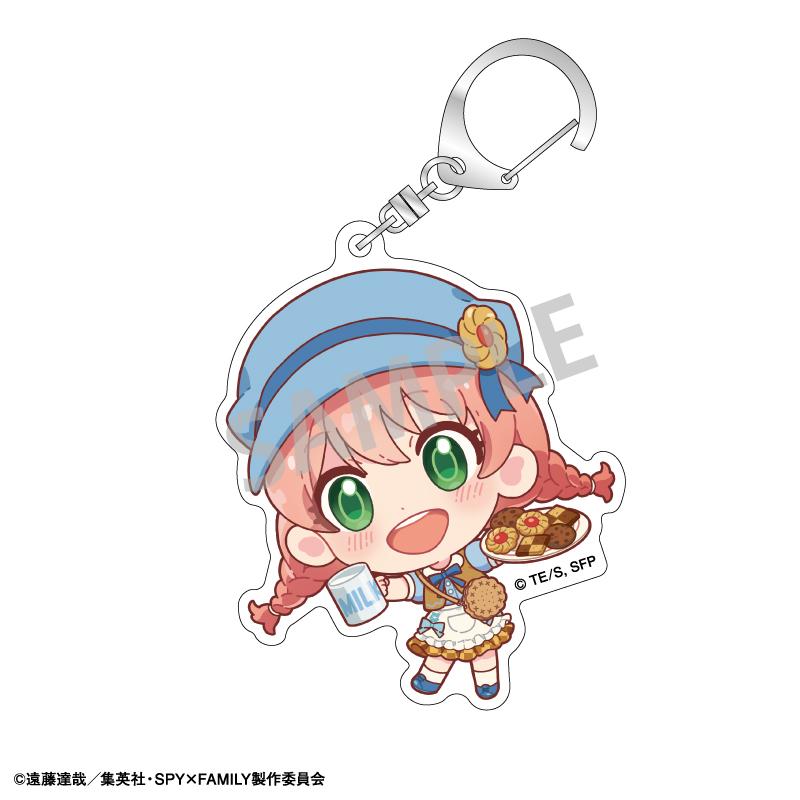 《間諜過家家》_隨機亞克力鑰匙扣/食物主題 插畫設計 【BOX/6個裝】