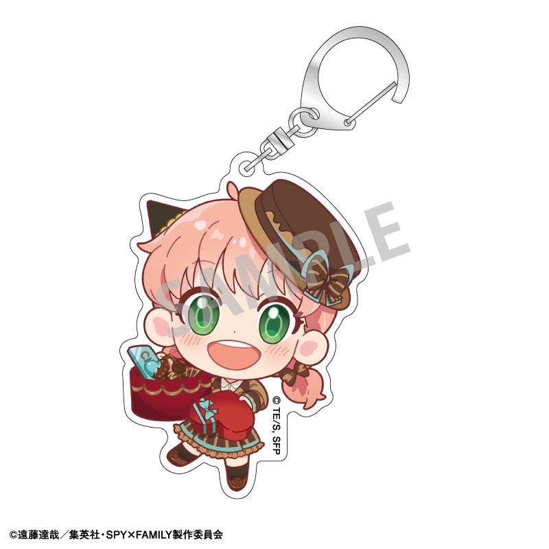 《間諜過家家》_隨機亞克力鑰匙扣/食物主題 插畫設計 【BOX/6個裝】