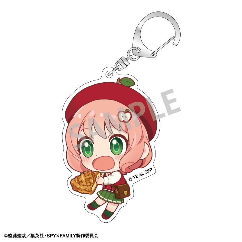 《間諜過家家》_隨機亞克力鑰匙扣/食物主題 插畫設計 【BOX/6個裝】