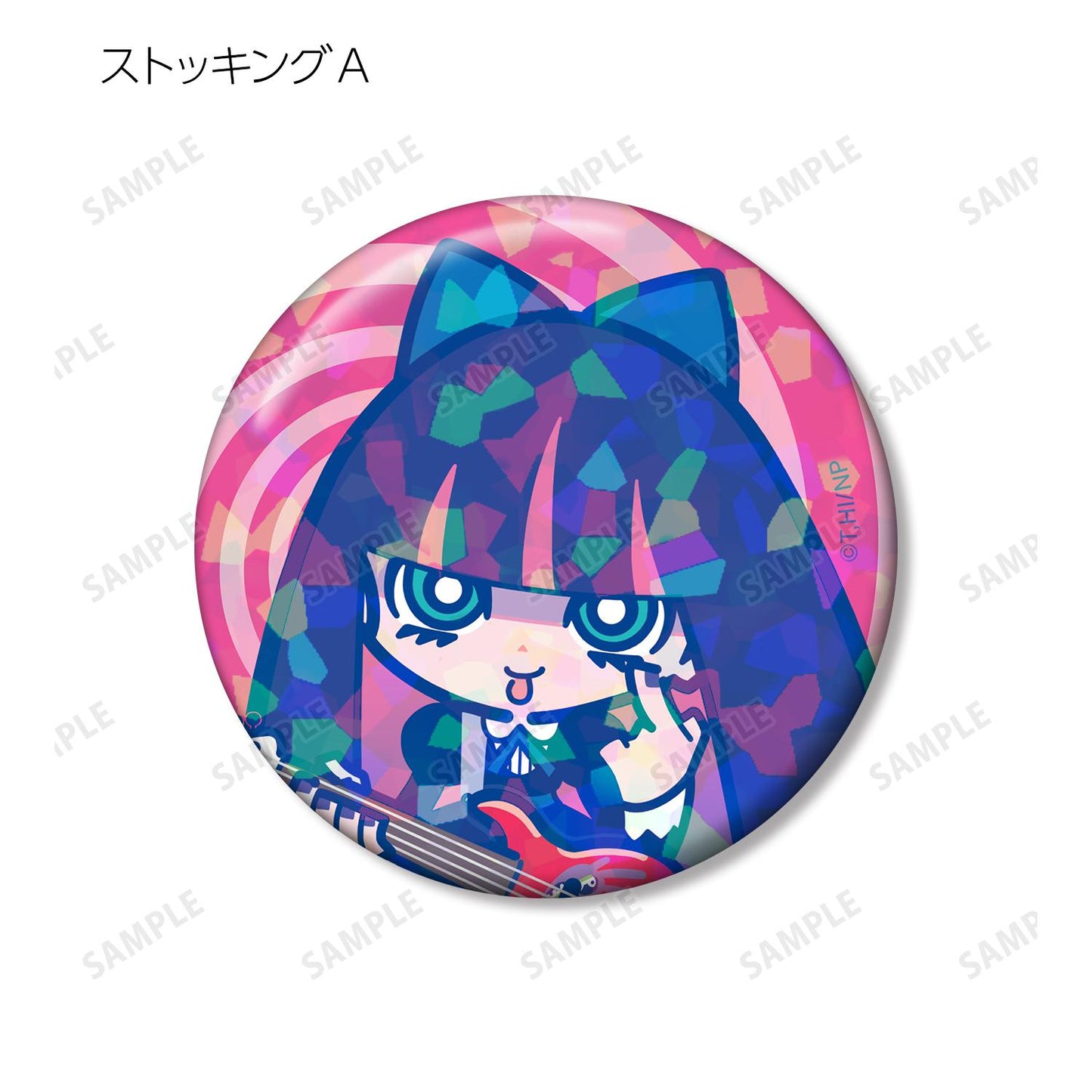 New PANTY & STOCKING with GARTERBELT_F*Kaori插畫 搖滾版 交易全息徽章(單品/全套BOX)【BOX/14包入】