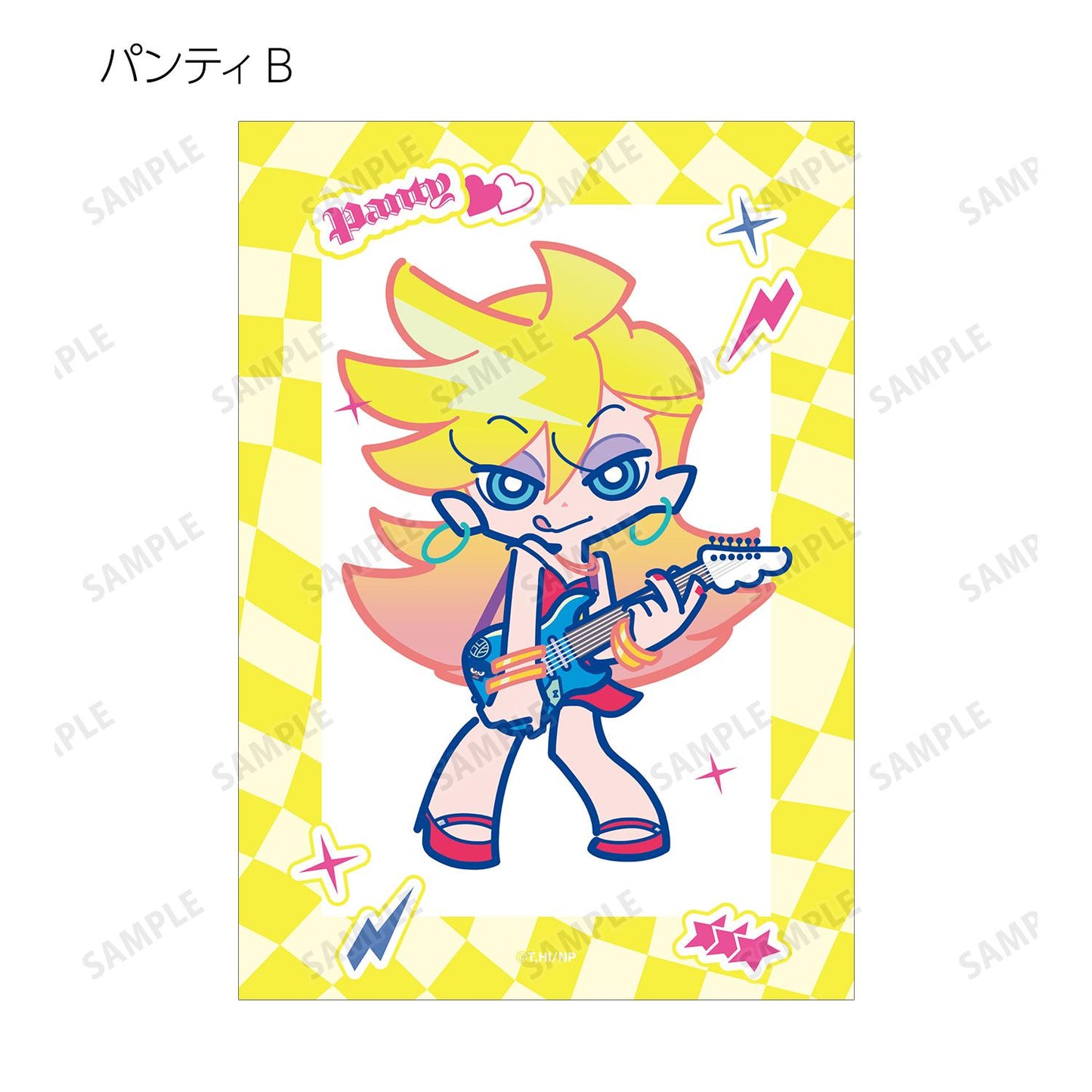 New PANTY & STOCKING with GARTERBELT_F*Kaori插畫 搖滾版 隨機寫真卡(單品/全套BOX)【BOX/18包入】