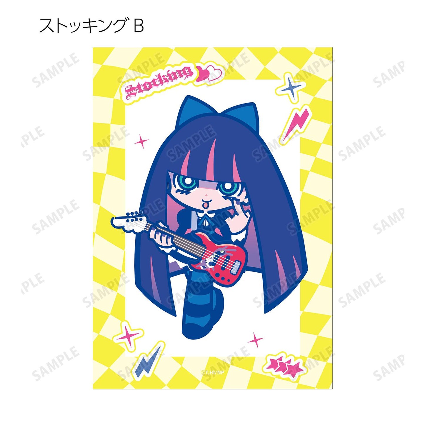 New PANTY & STOCKING with GARTERBELT_F*Kaori插畫 搖滾版 隨機寫真卡(單品/全套BOX)【BOX/18包入】