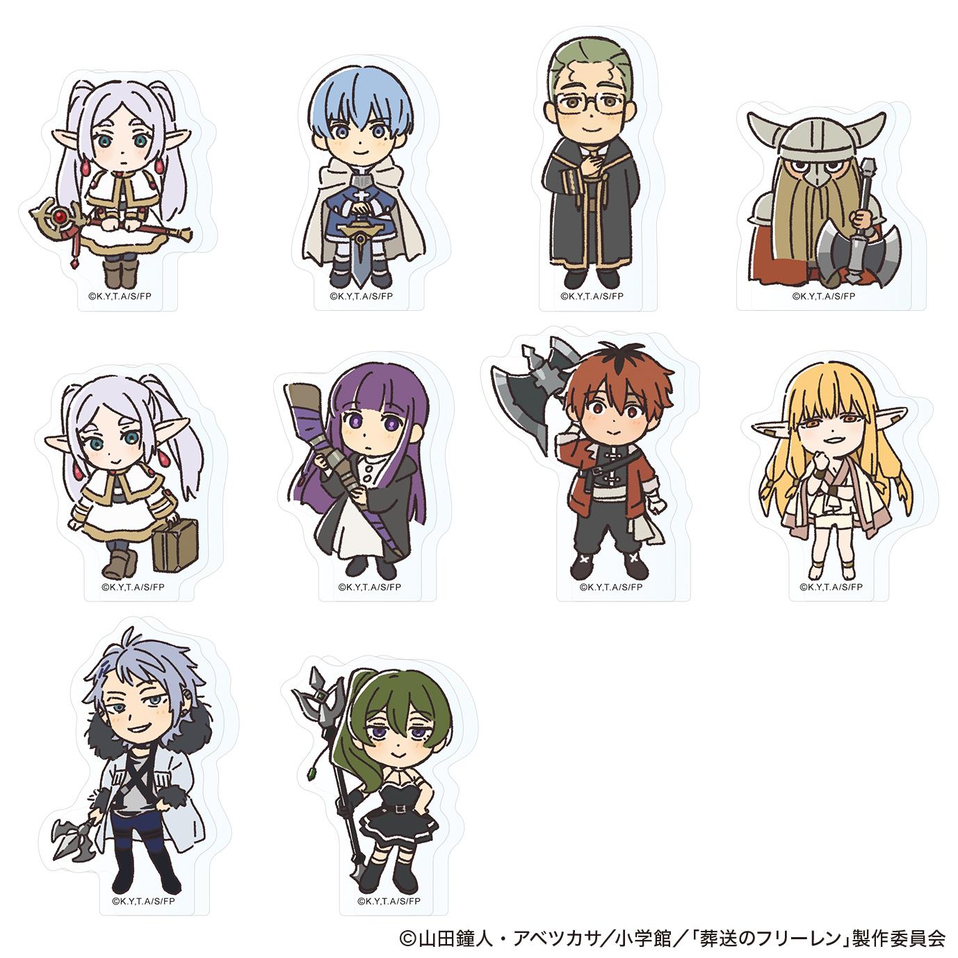 《葬送的芙莉蓮》 隨機迷你亞克力積木 【BOX/10包入】