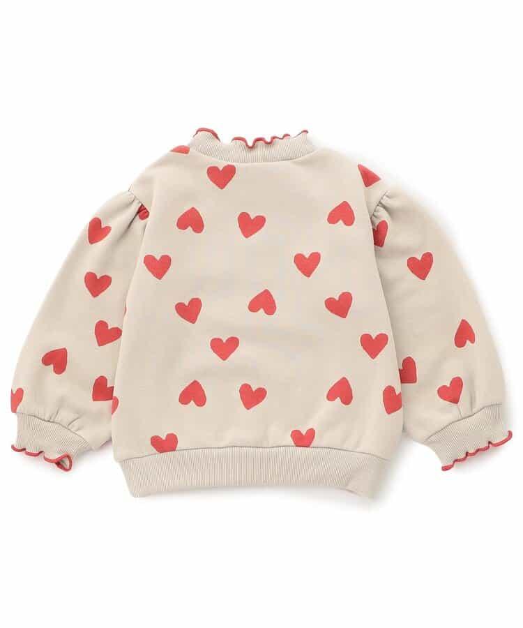 荷葉邊內加絨衛衣