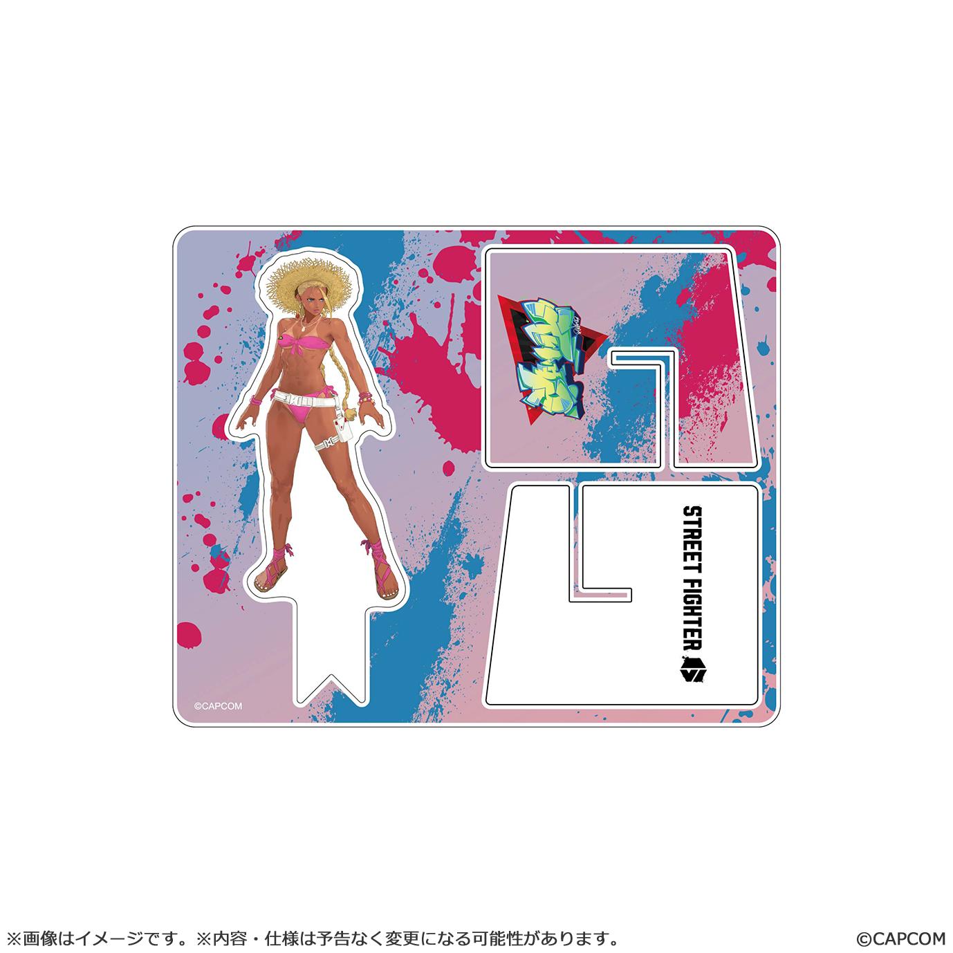 《街頭霸王》6_交叉亞克力立牌 嘉米 服裝4