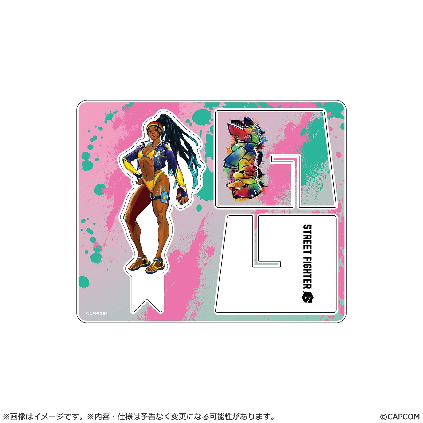 《街頭霸王》6_交叉亞克力立牌 金伯利 Outfit 4