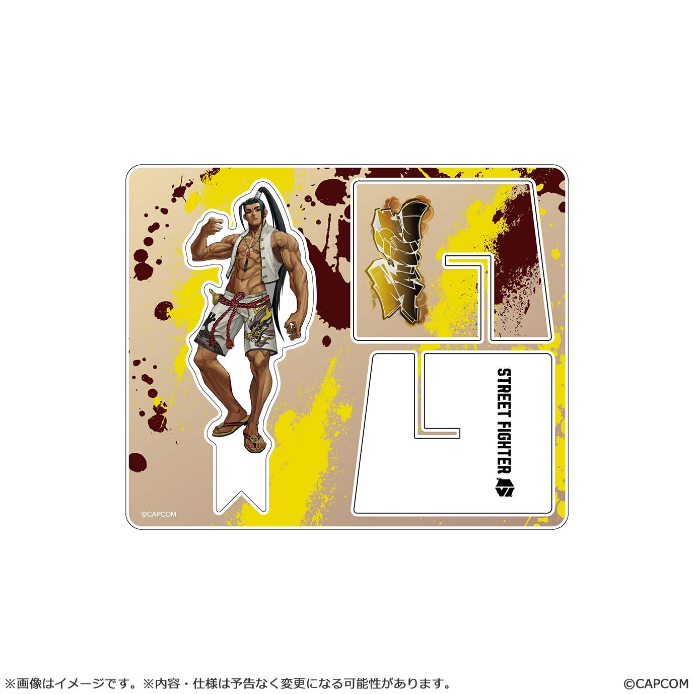 《街頭霸王》6_叉叉亞克力立牌 傑米 服裝4