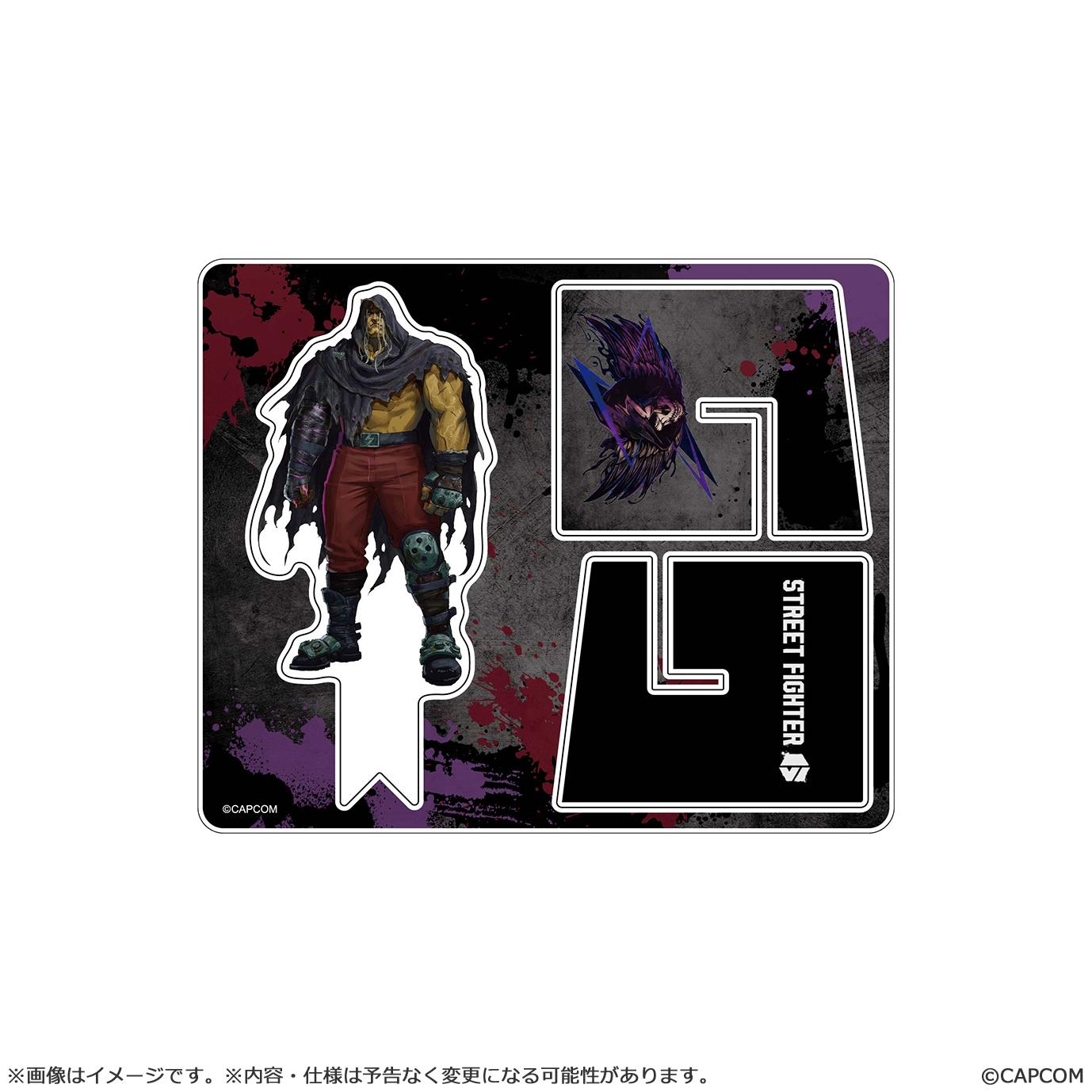 《街頭霸王》6 交叉亞克力立牌 貝加