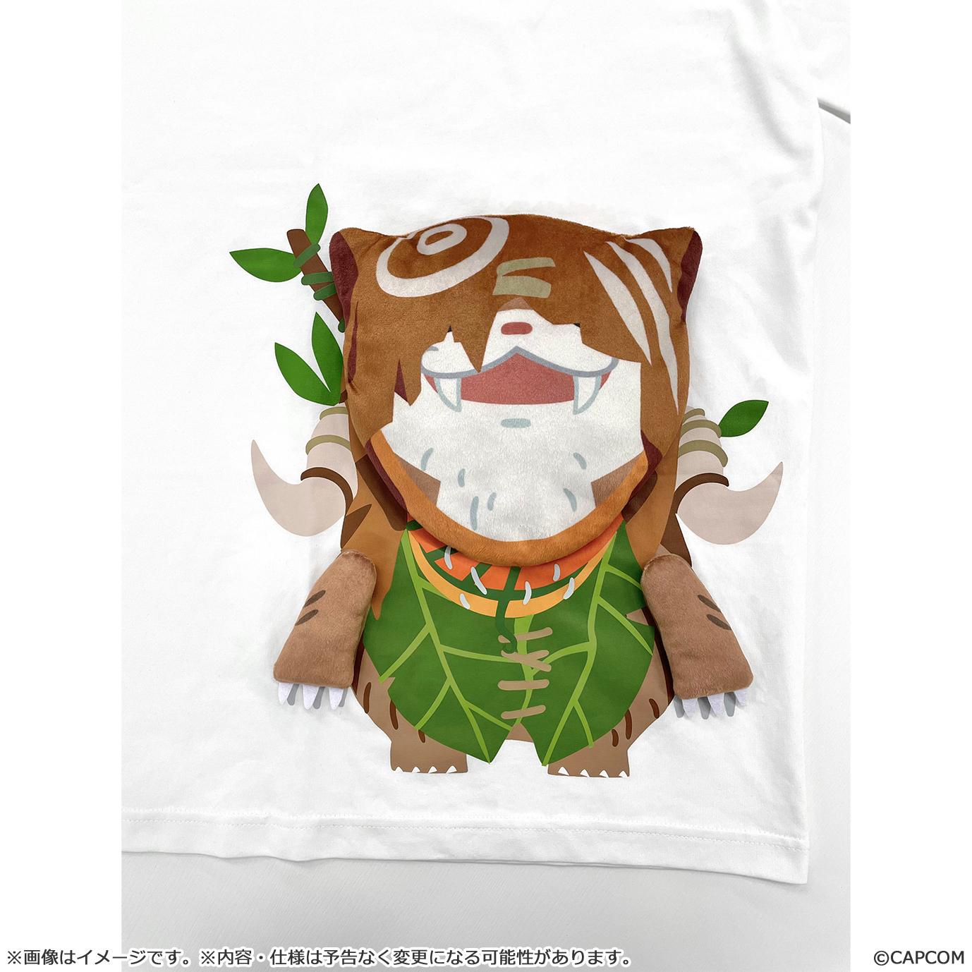 《怪物獵人物語》WILDS_XL碼_立體印花T恤 莫利巴