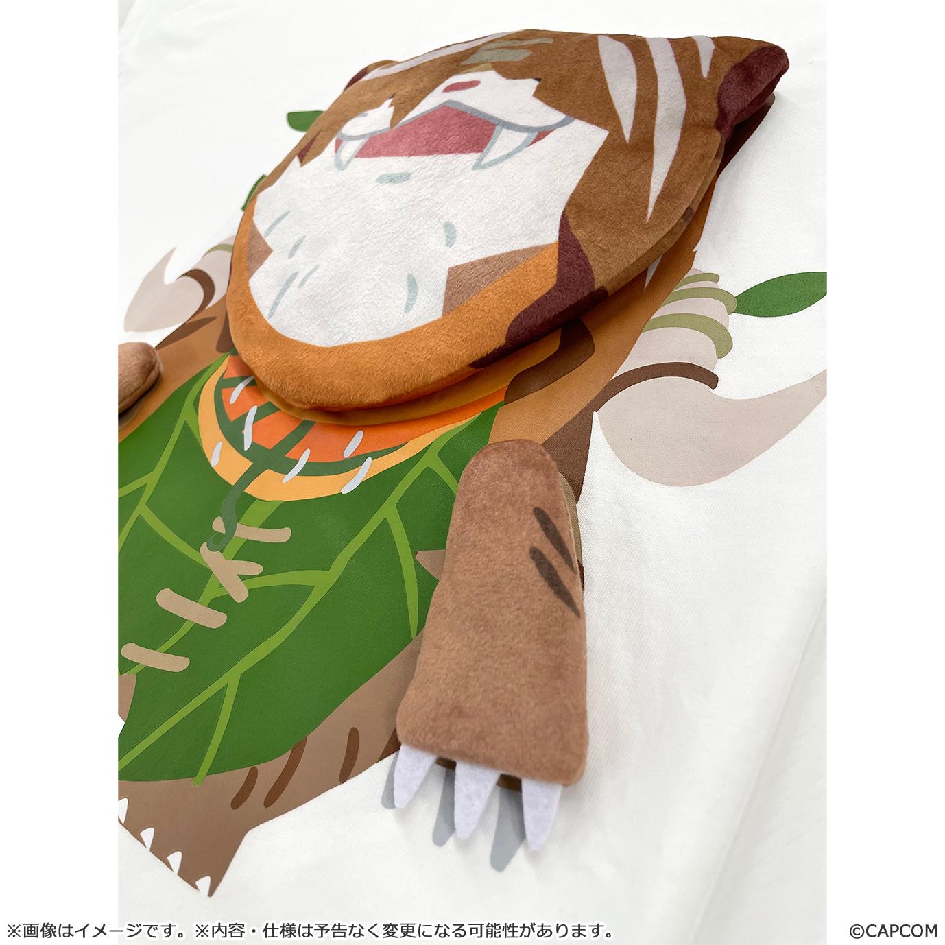 《怪物獵人物語》野外款_L碼_立體印花T恤 森巴