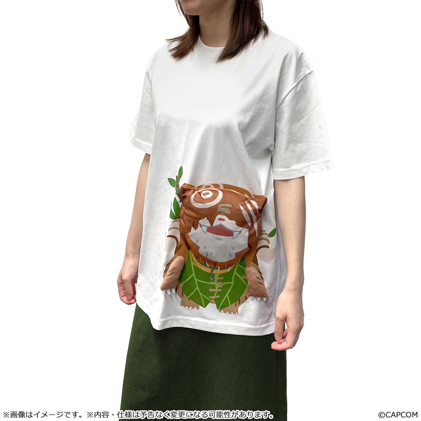 《怪物獵人物語》WILDS_XL碼_立體印花T恤 莫利巴