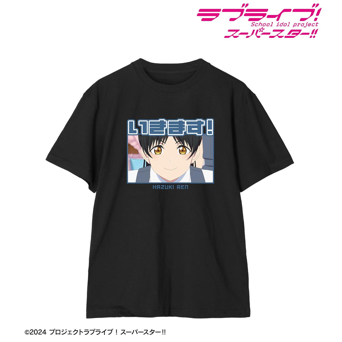LoveLive! Superstar!! 尺碼/XXL 葉月戀 臺詞印花中性T恤