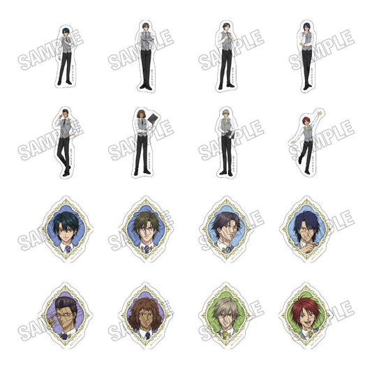 《新網球王子》全新繪製貼紙收藏【酒店服務員ver.2】【全套BOX/16包入】