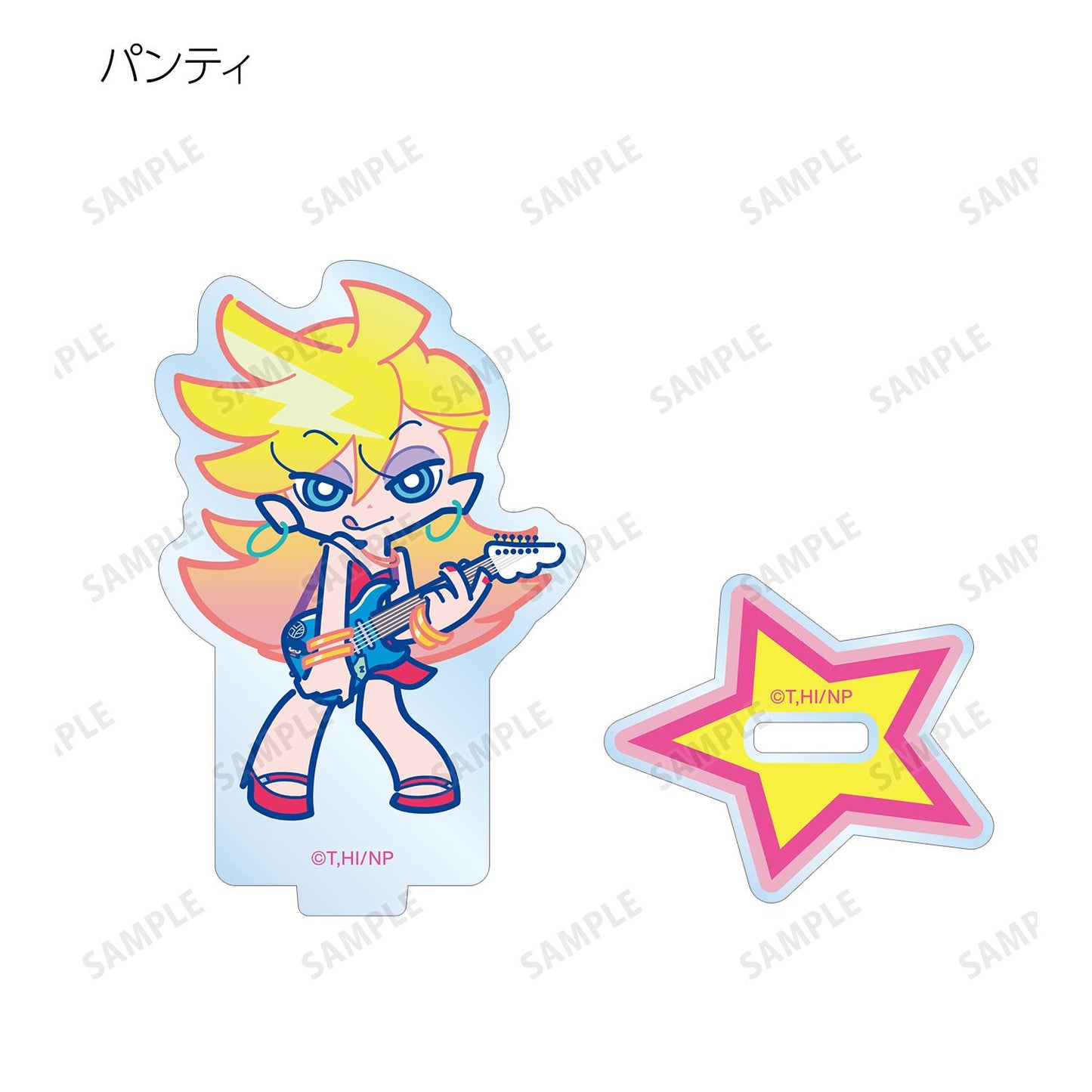 New PANTY & STOCKING with GARTERBELT_F*Kaori插畫 搖滾版 隨機亞克力立牌(單品/全套BOX)【BOX/7包入】