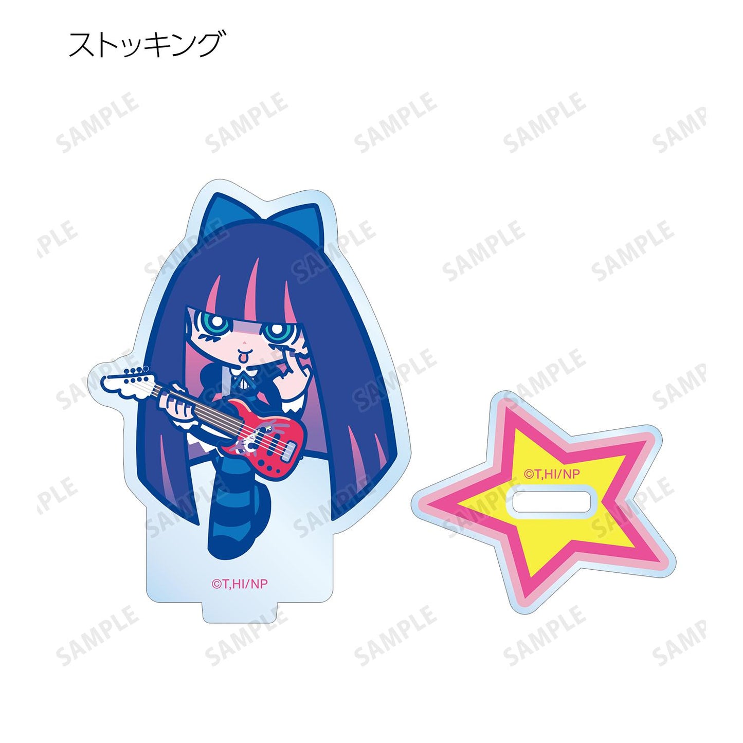 New PANTY & STOCKING with GARTERBELT_F*Kaori插畫 搖滾版 隨機亞克力立牌(單品/全套BOX)【BOX/7包入】