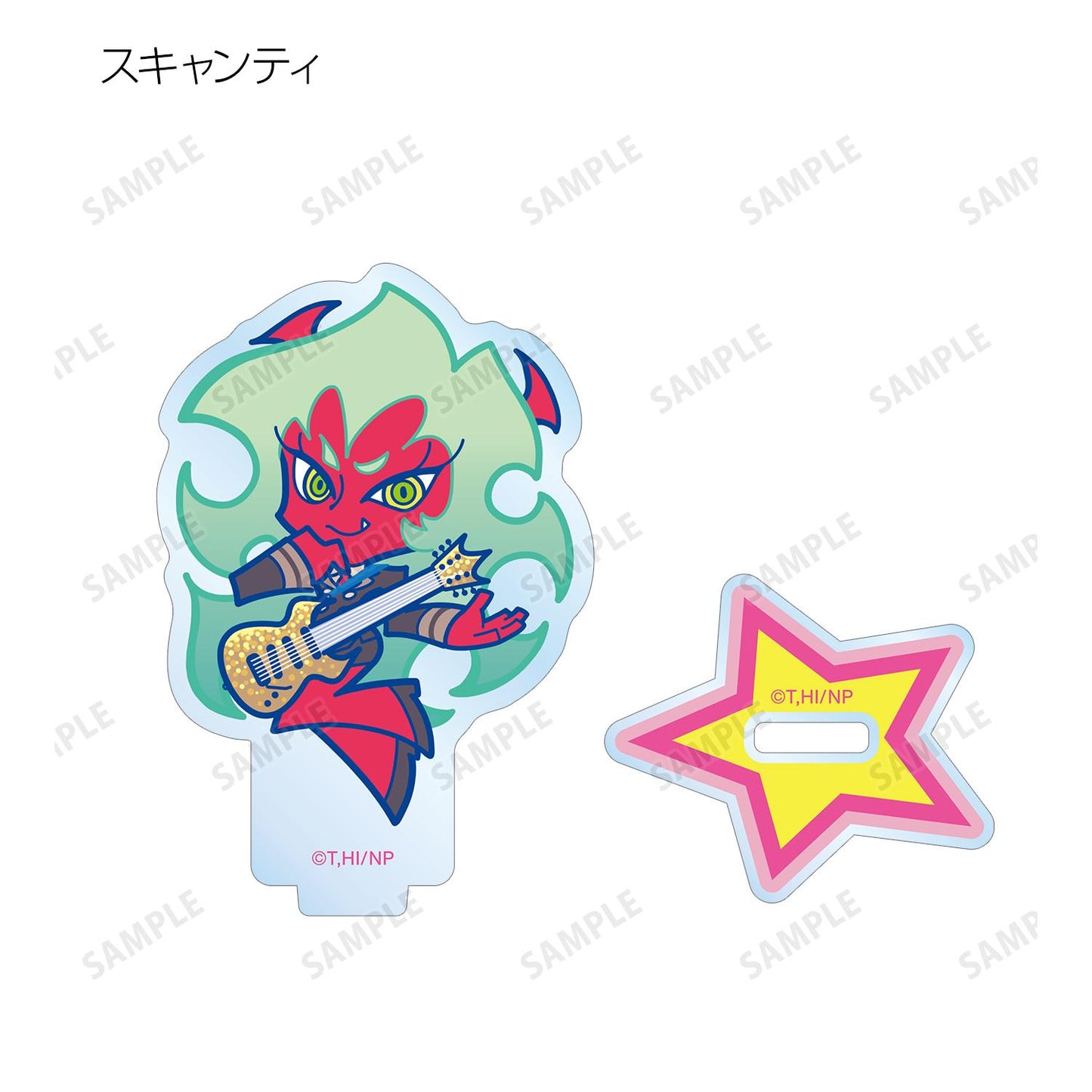New PANTY & STOCKING with GARTERBELT_F*Kaori插畫 搖滾版 隨機亞克力立牌(單品/全套BOX)【BOX/7包入】