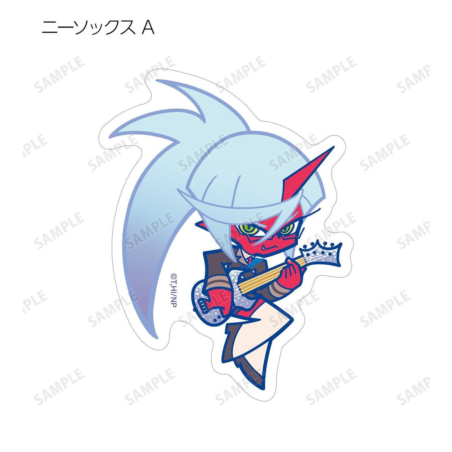 New PANTY & STOCKING with GARTERBELT_F*Kaori插畫 搖滾版 盲盒異形貼紙(單品/全套BOX)【BOX/17包入】