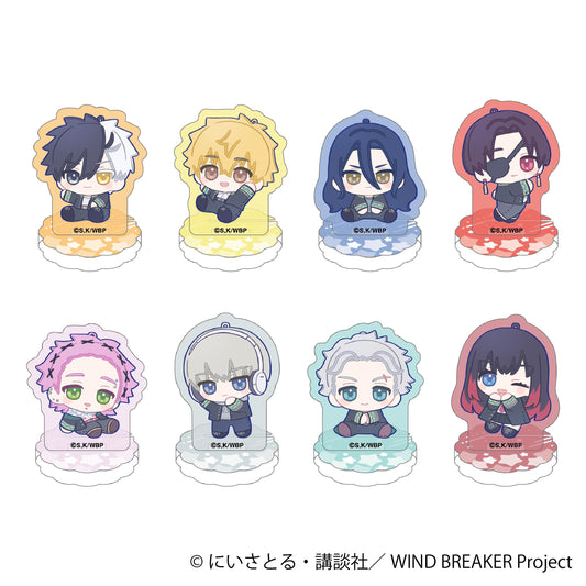 《防風少年》_ちゅあスタ 迷你亞克力立牌收藏/ぬいパル すきっぷ 【BOX/8包入】