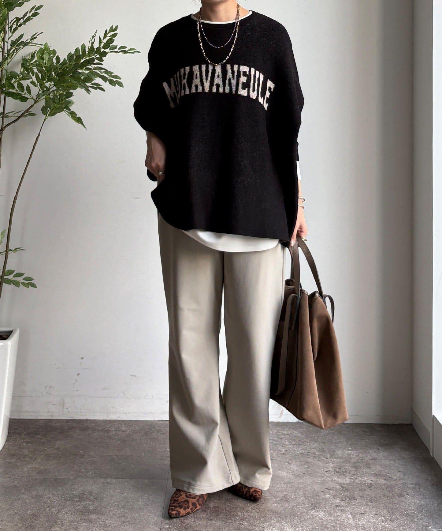 內加絨微喇休閒褲