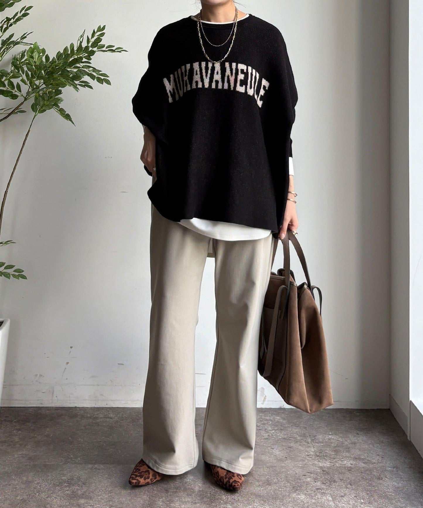 內加絨微喇休閒褲