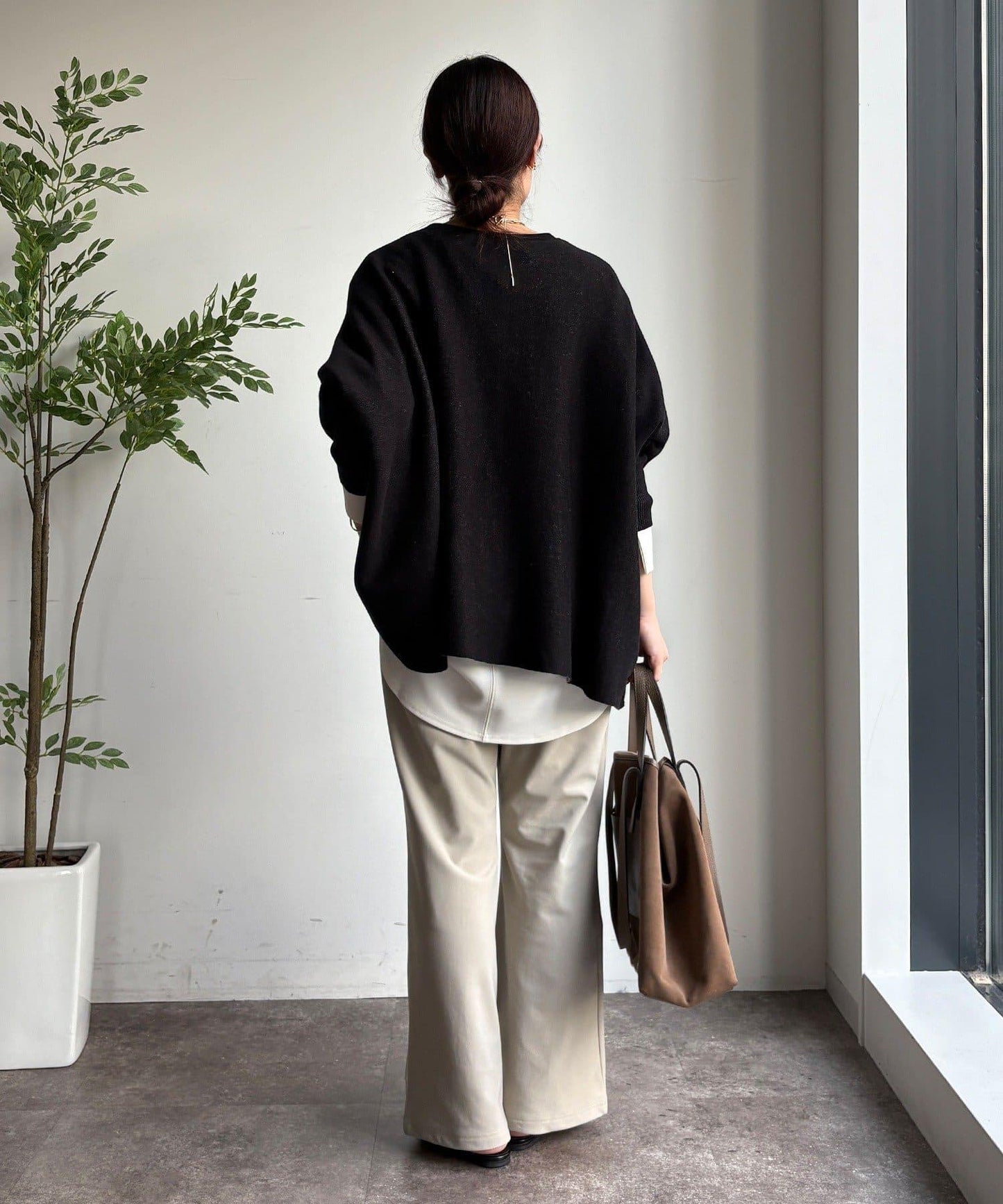 內加絨微喇休閒褲