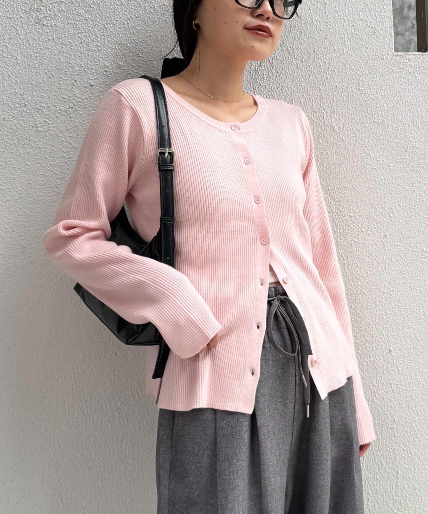 2WAY防起球針織開衫