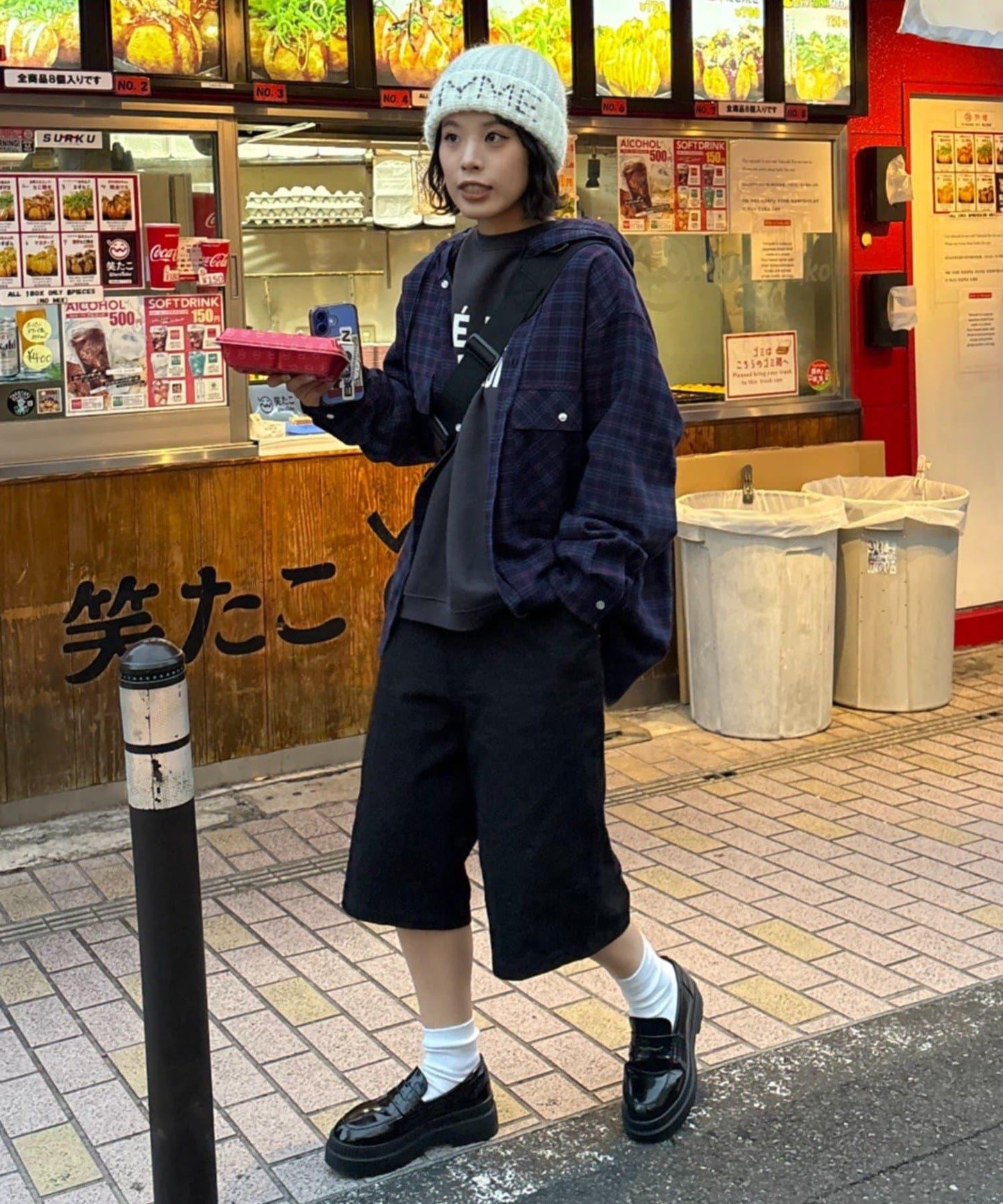 【UNISEX】刺繡logo針織帽