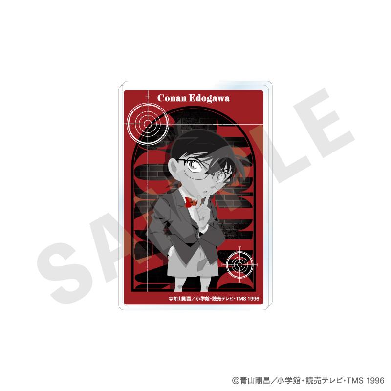 《名偵探柯南》_塗鴉風系列 盲盒亞克力卡片 單色版(共10款)【BOX/10個裝】