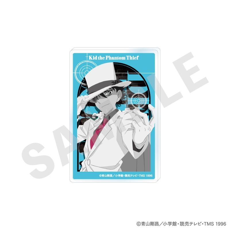 《名偵探柯南》_塗鴉風系列 盲盒亞克力卡片 單色版(共10款)【BOX/10個裝】