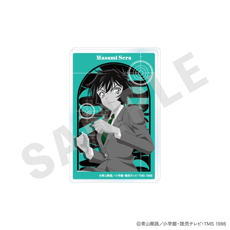《名偵探柯南》_塗鴉風系列 盲盒亞克力卡片 單色版(共10款)【BOX/10個裝】