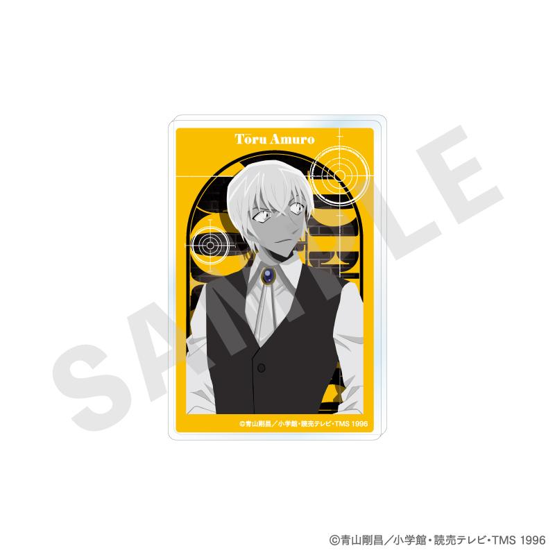 《名偵探柯南》_塗鴉風系列 盲盒亞克力卡片 單色版(共10款)【BOX/10個裝】