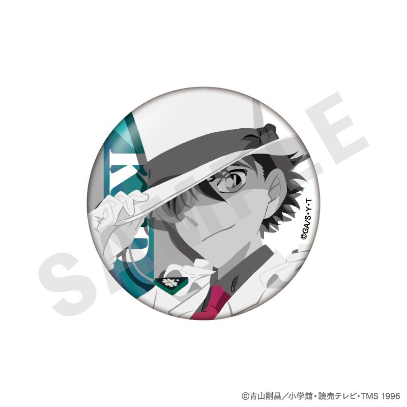 《名偵探柯南》_塗鴉系列 盲盒閃耀徽章 單色版(共10款)【BOX/10個裝】