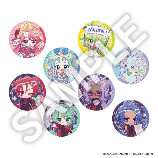 プリンセッション・オーケストラ_フレフレンズ 盲盒徽章 全8款【全套BOX/8個裝】