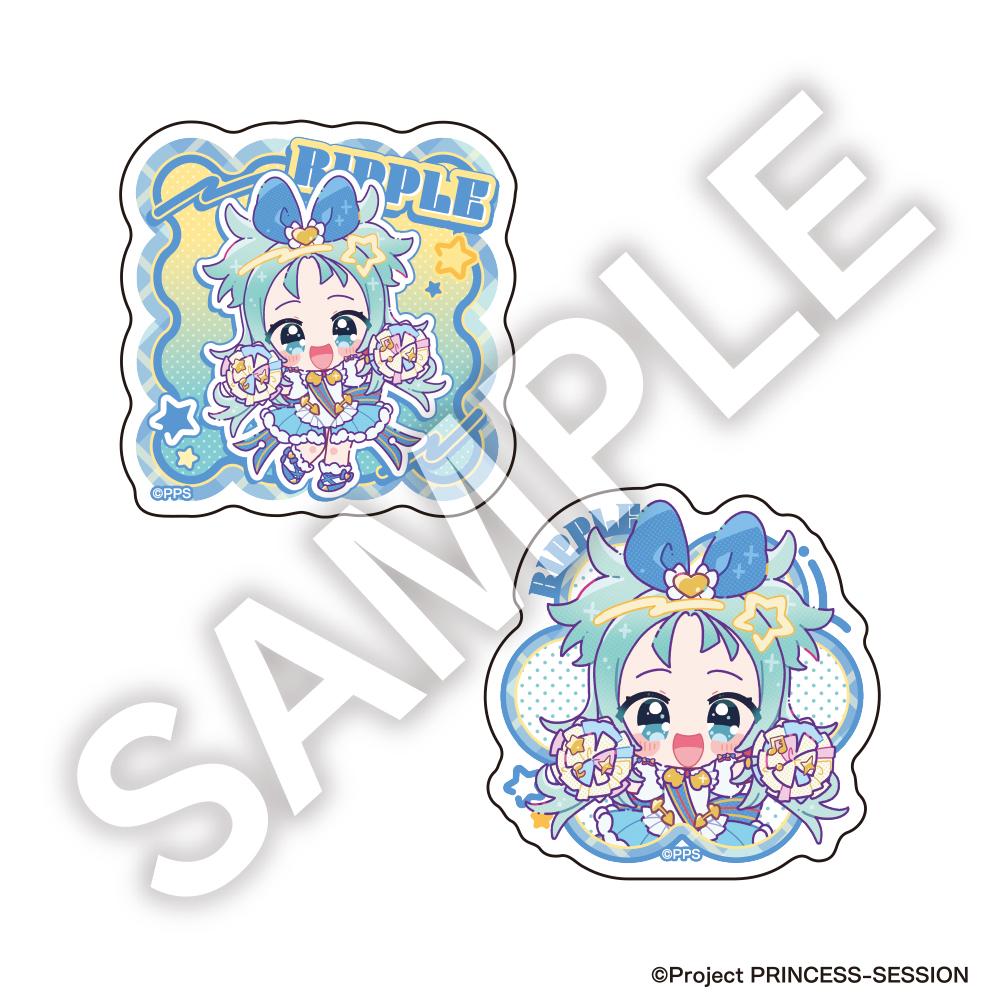 プリンセッション・オーケストラ_フレフレンズ 隨機貼紙(1包2枚) 全16款 【BOX/8包入】