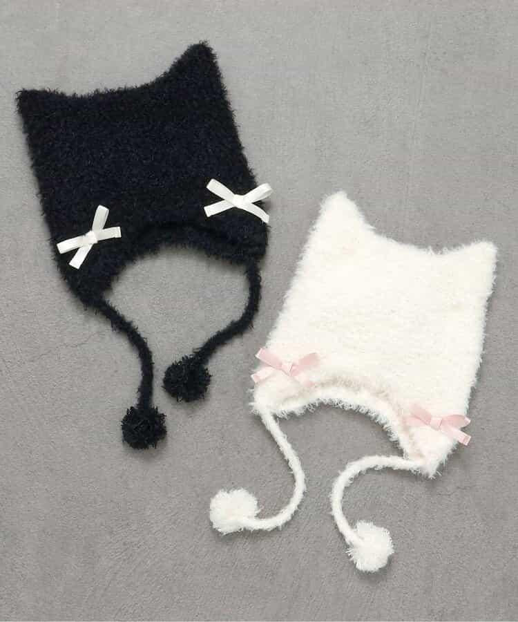 貓耳護耳帽