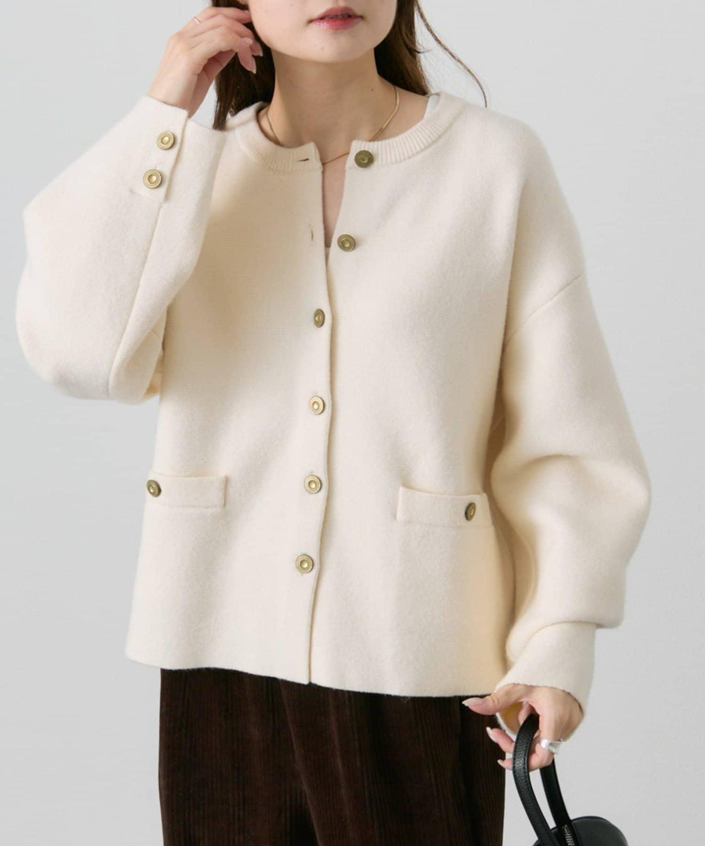 【新色上市/復刻】米蘭羅紋針織開衫