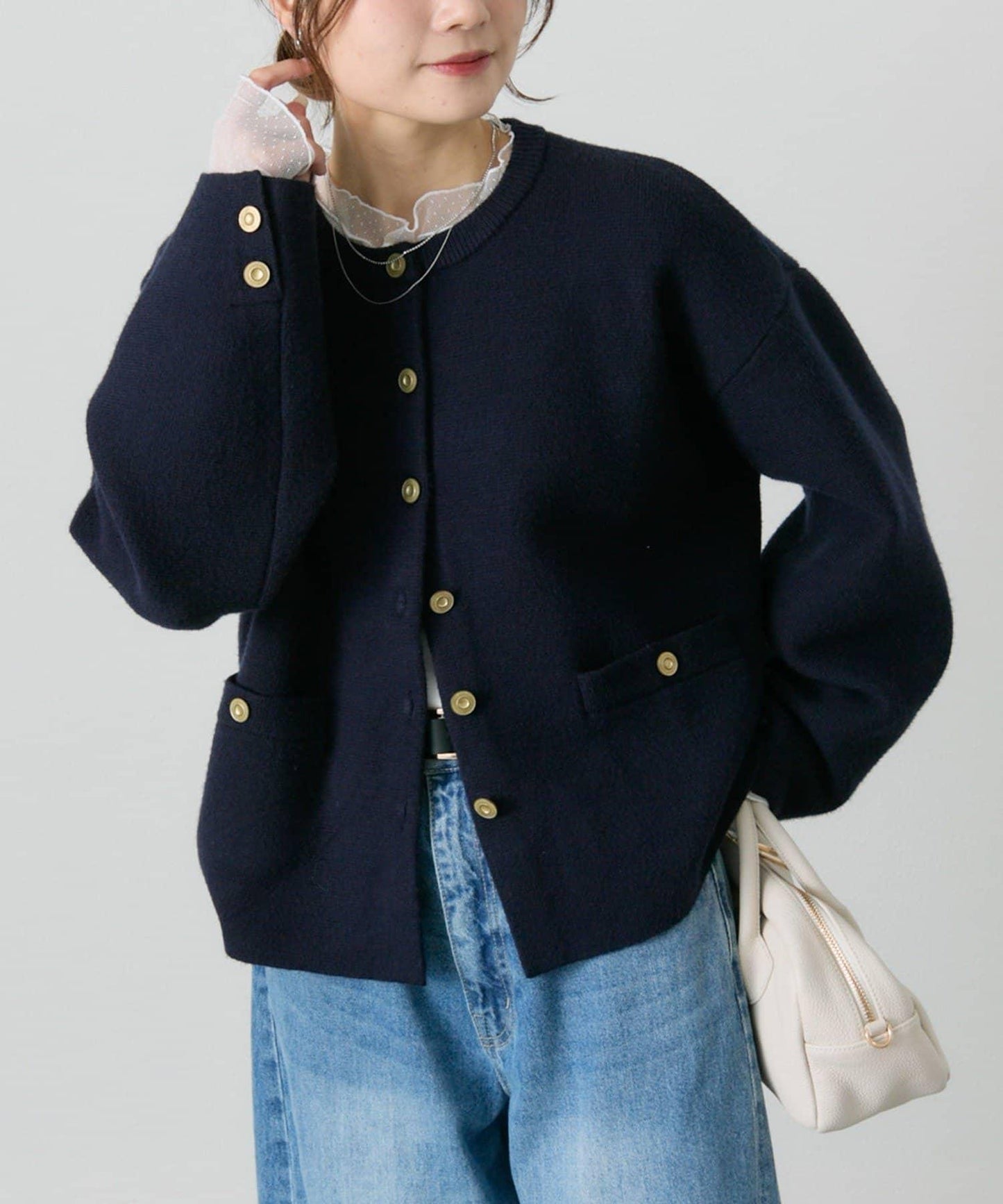 【新色上市/復刻】米蘭羅紋針織開衫