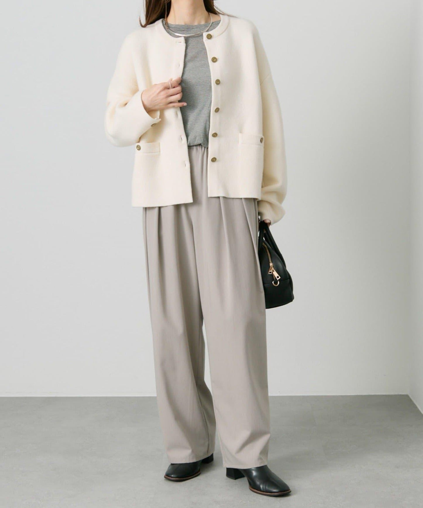 【新色上市/復刻】米蘭羅紋針織開衫