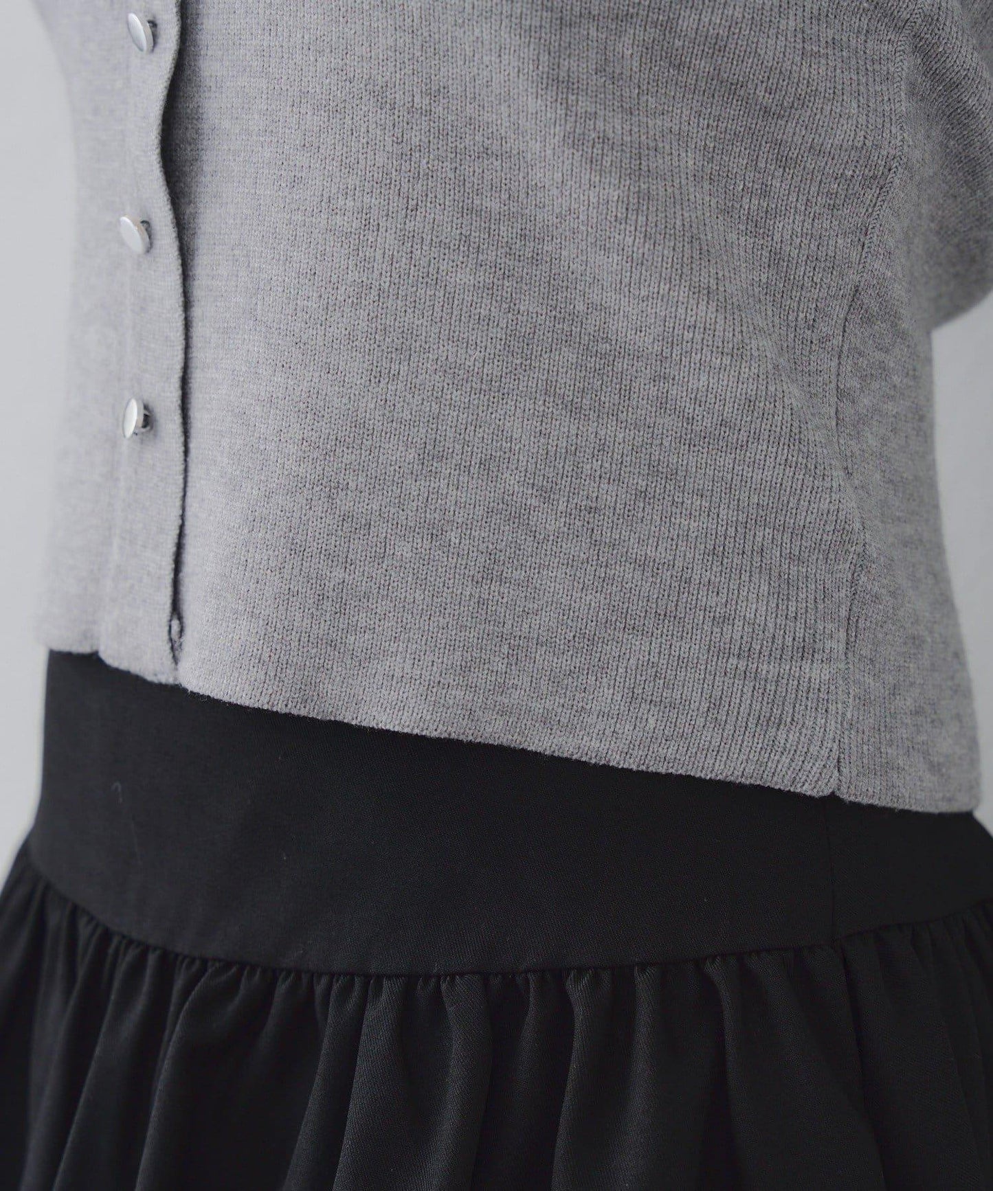 仿皮草翻領開衫