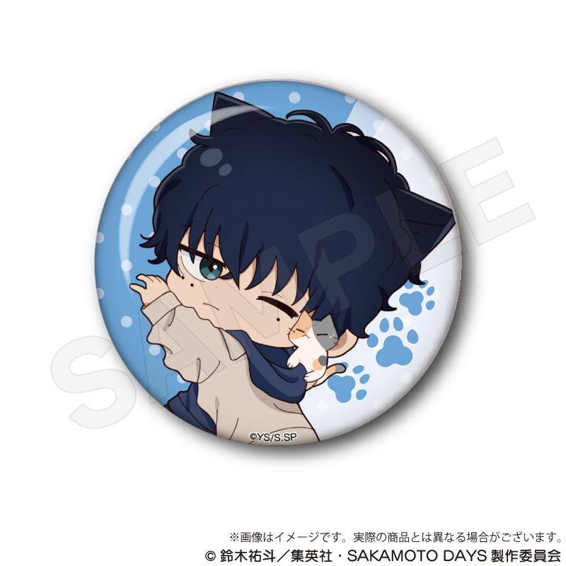SAKAMOTO DAYS_徽章 貼貼貓ver. 【BOX/8個裝】