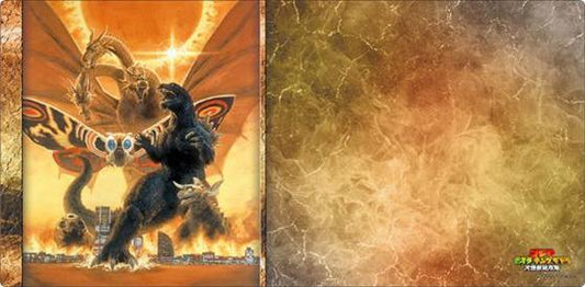 《哥斯拉》摩斯拉 基多拉 大怪獸總攻擊_布希羅德 橡膠墊收藏 V2 Vol.1880