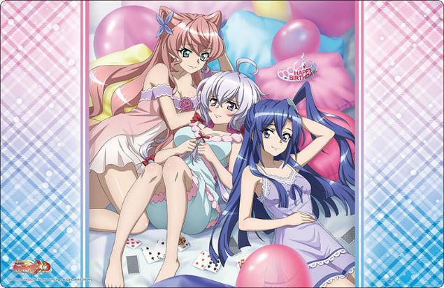 《戰姬絕唱Symphogear》XD UNLIMITED_布希路 橡膠墊收藏 V2 Vol.1886 翼&克莉絲&瑪麗亞