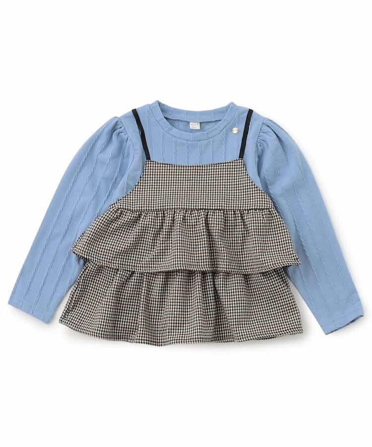 拼接層疊設計上衣