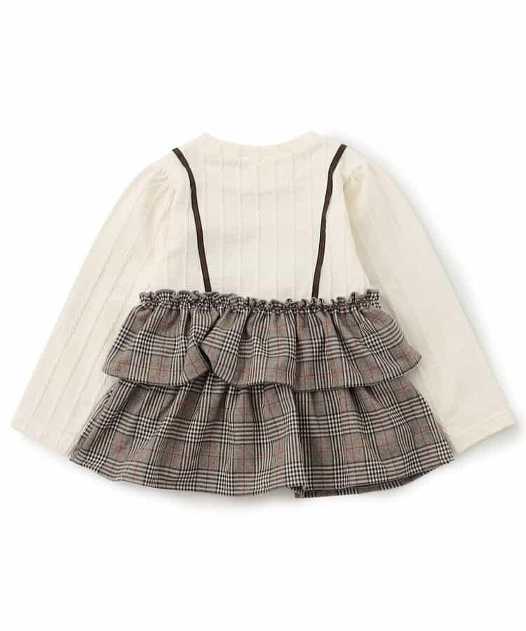 拼接層疊設計上衣